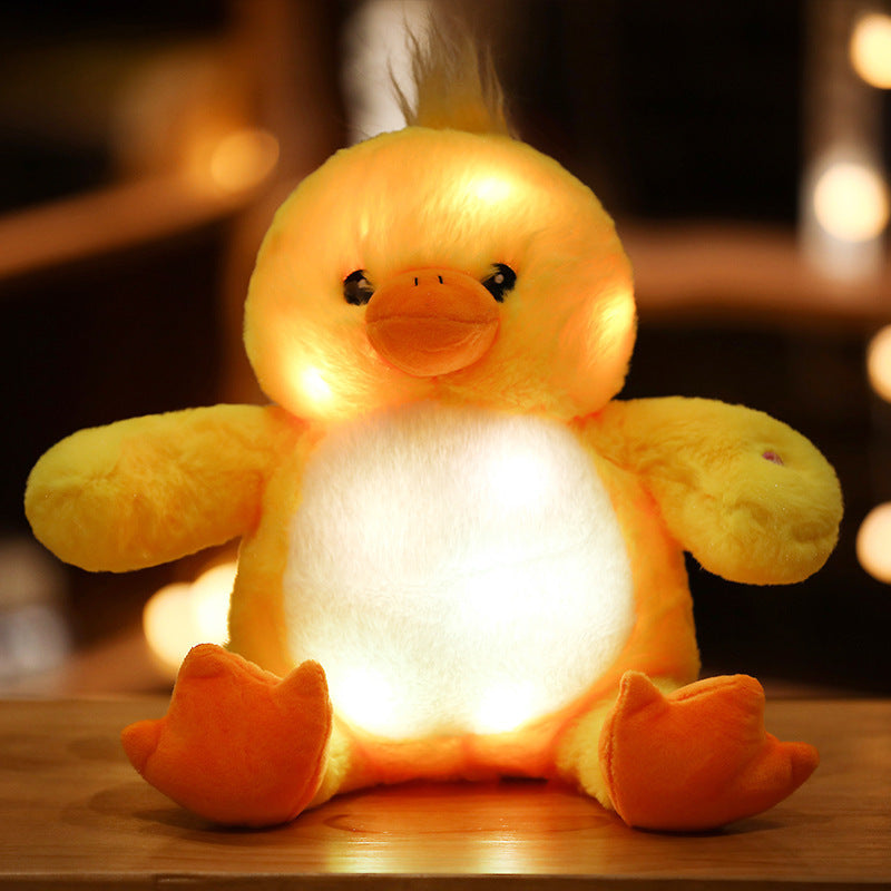 Led Light Up Teddy Bear Doll Pillow Light Up Plush Toy